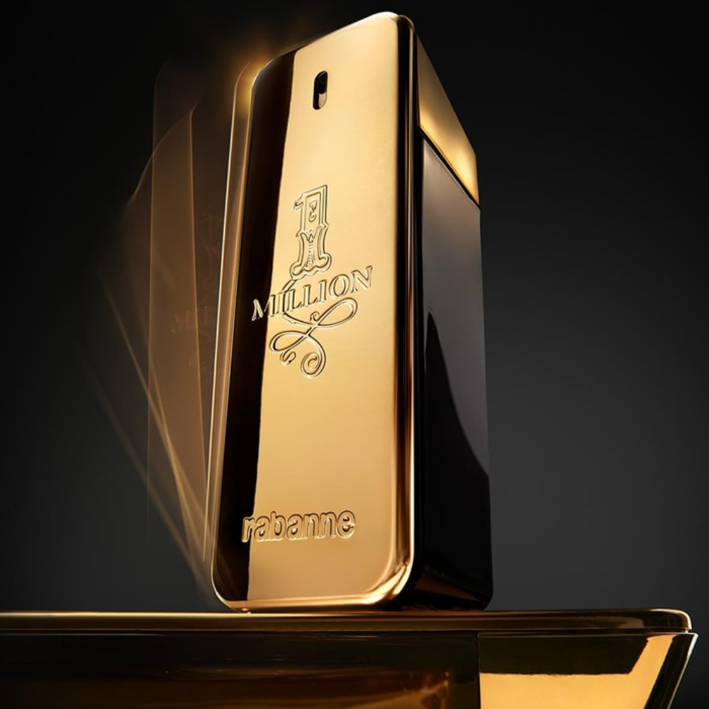 Frasco de 1 Million, de Paco Rabanne